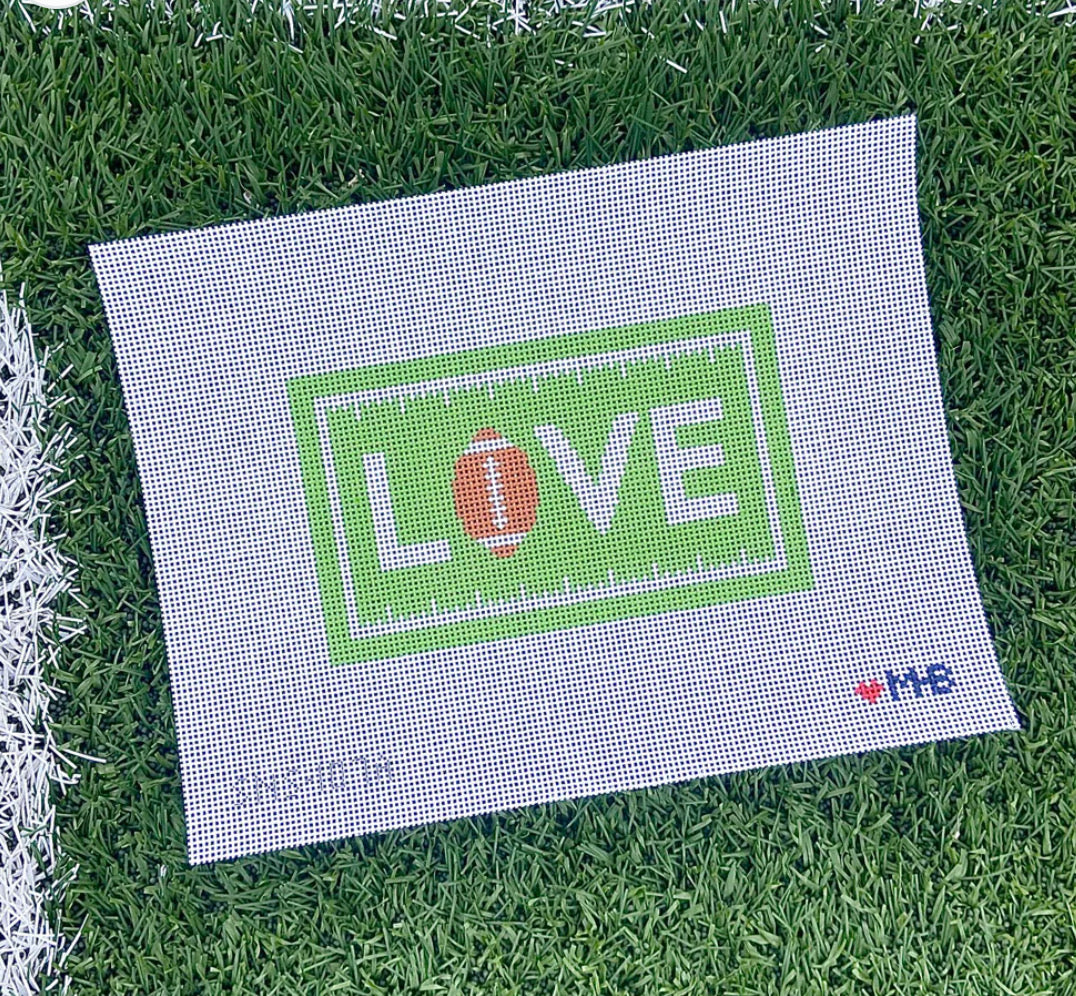 Lovemhb Studio SNS107A Love Football Acrylic Clutch (Green)