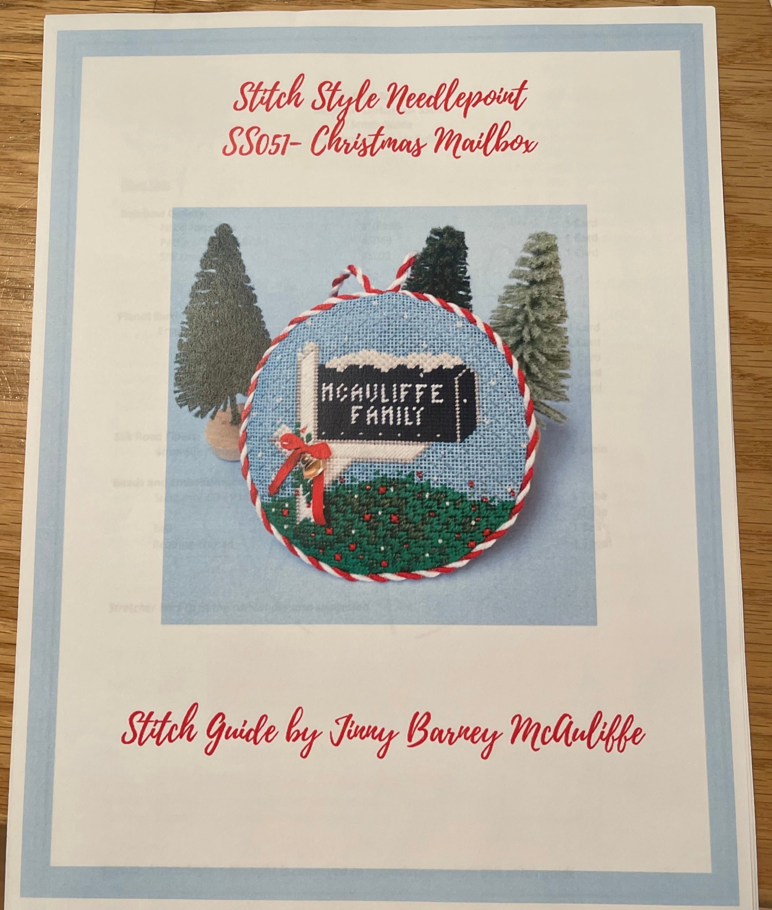 Stitch Style SS051-Christmas Mailbox
