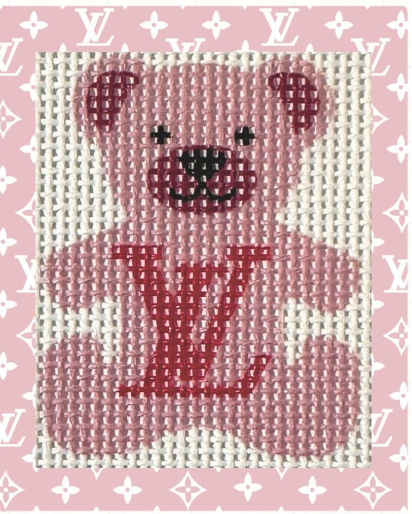 louis vuitton bear backpack Alice Peterson TF1 Pink LV Bear