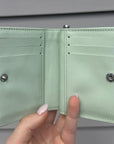 Arden Gray Self Finishing Zipper Snap Wallet