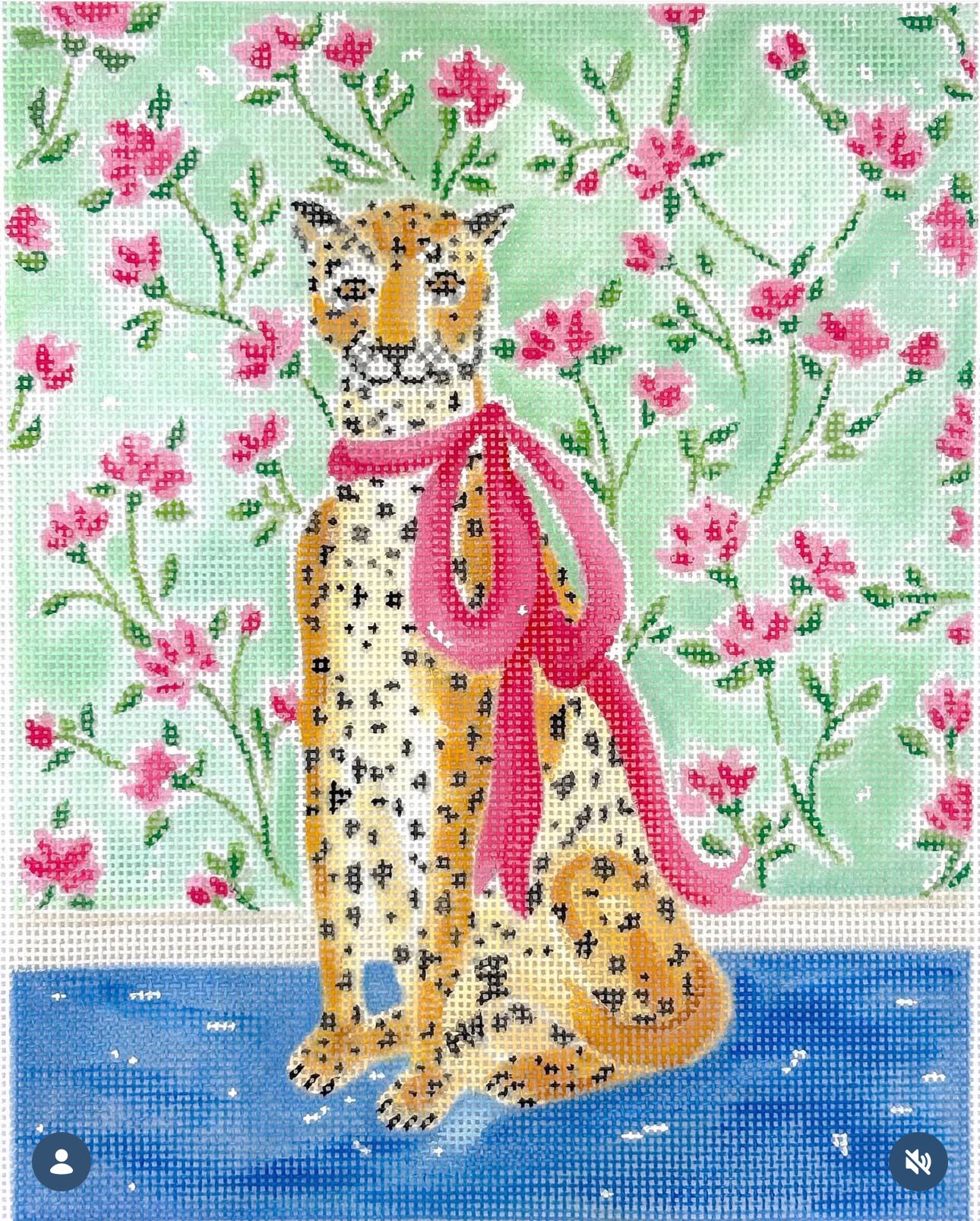 Kate Dickerson LB-PL-37 Leopard – Stitch by Stitch