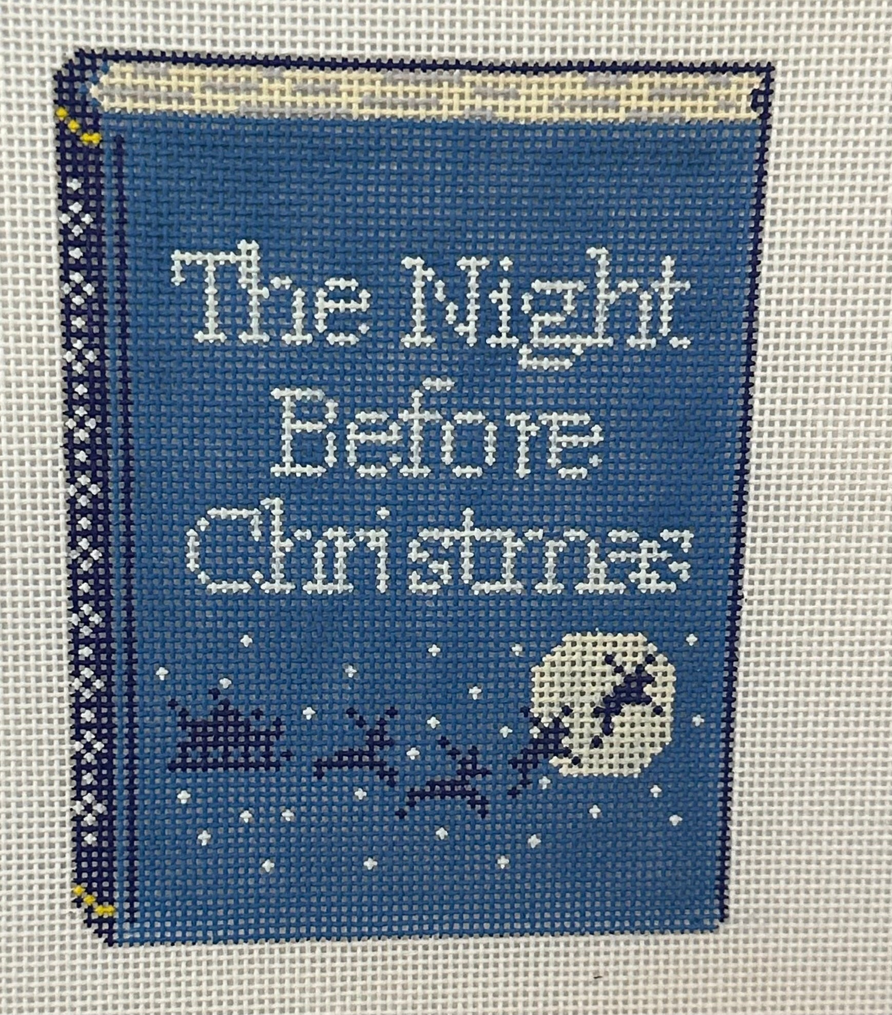 Gingham Stitchery Book Night Before Christmas