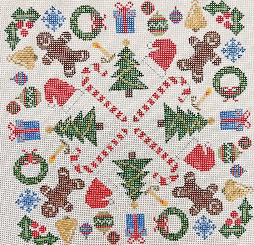 Mopsey Designs Christmas Mandala