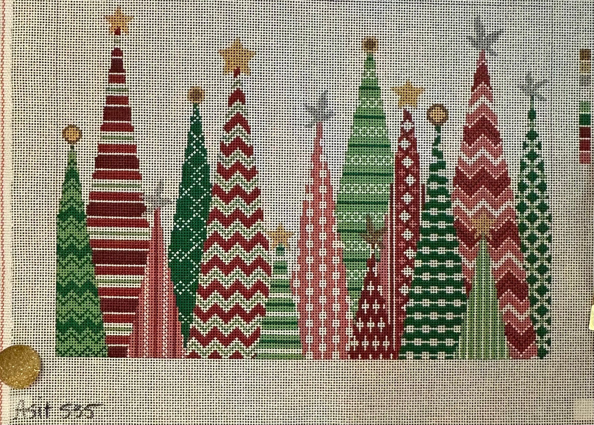 A Stitch In Time ASIT535 Christmas Trees