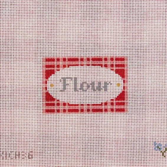 NDLPT Designs Pink Red Plaid Flour  KICH36