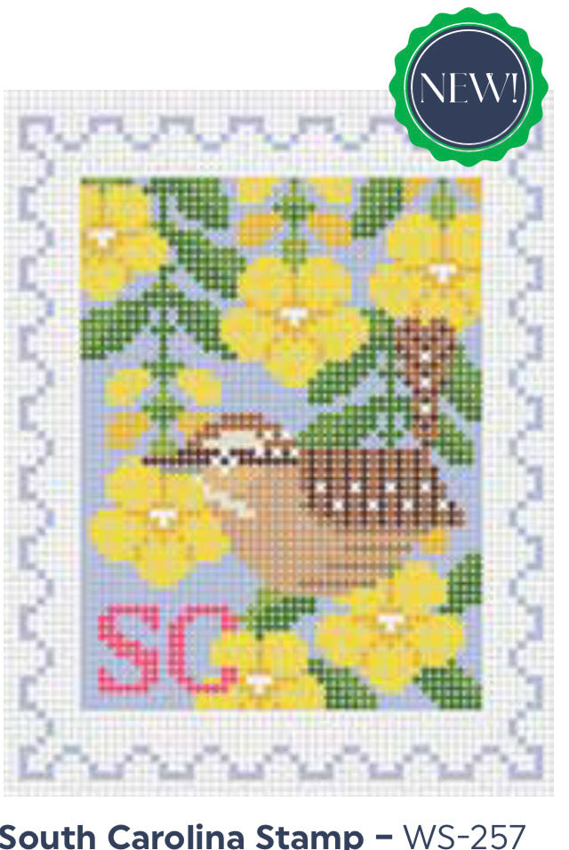 Wipstitch South Carolina Stamp and Stitch Guide