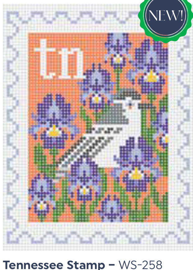 Wipstitch Tennessee Stamp and Stitch Guide