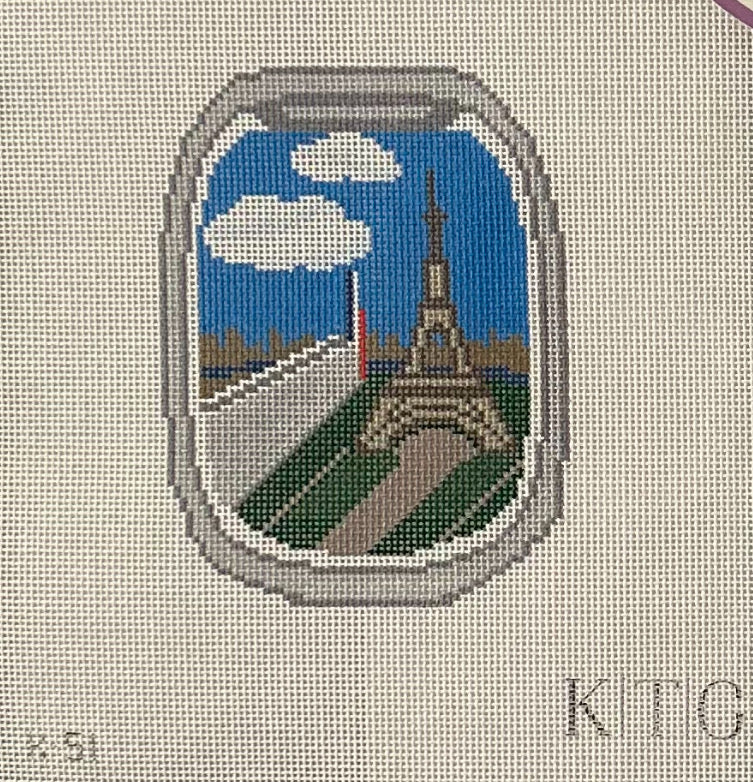 K51 Airplane Paris Window