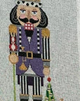 Meredith Collection NC-12 Black, White and Purple Music Nutcracker