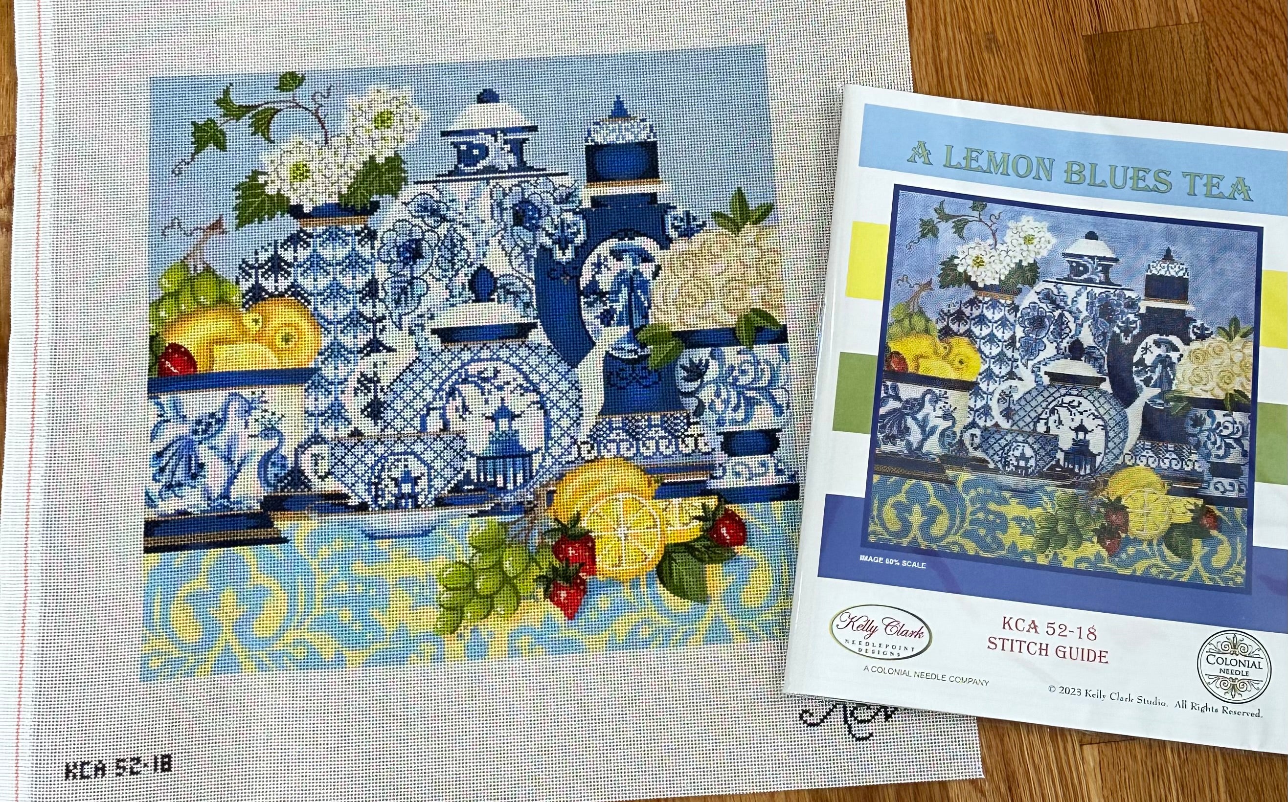 Colonial Needle Kelly Clark KCA52-18 The Lemon Blues – Stitch by