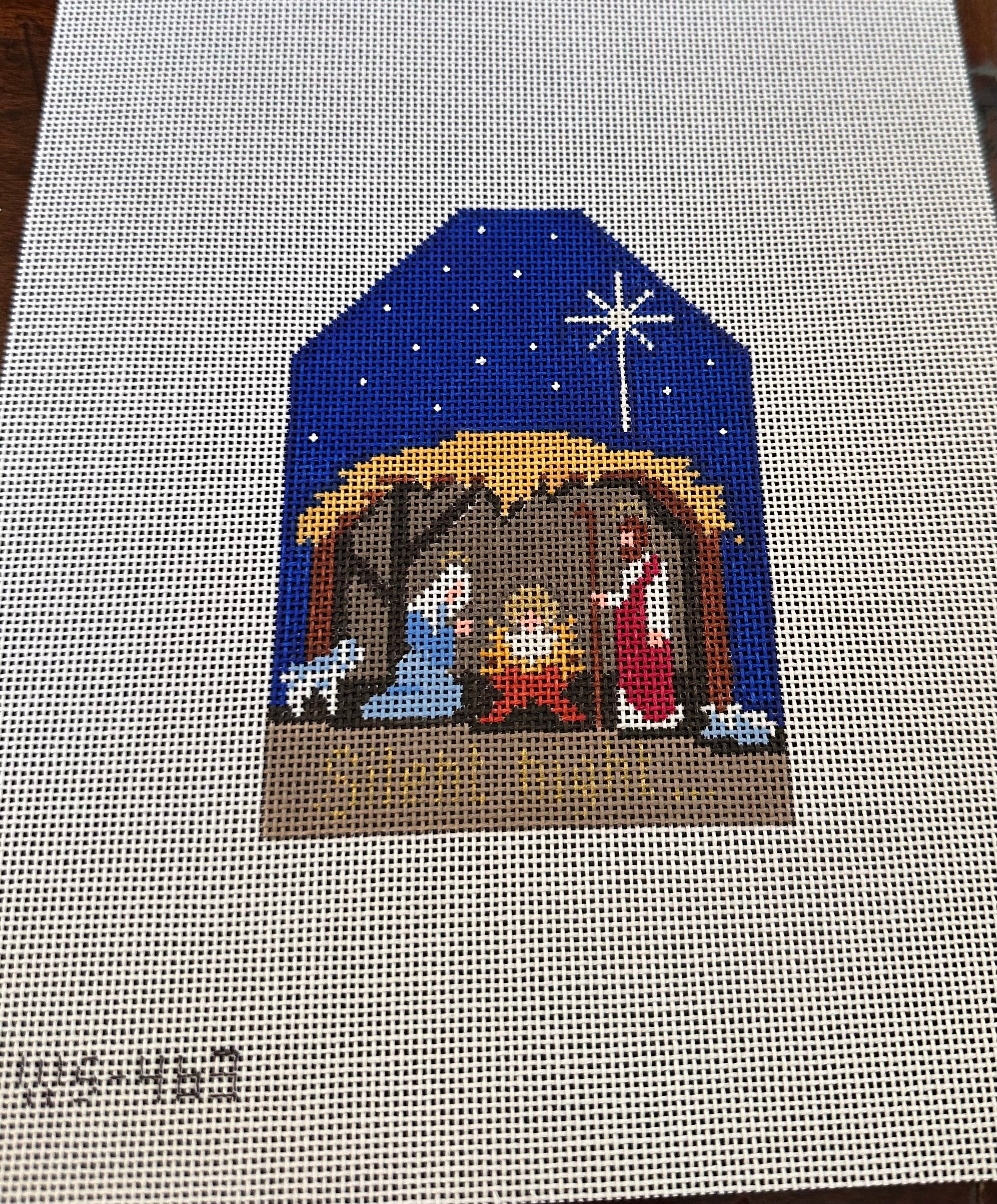 Stitchery WS463 Manger Stitch by Stitch