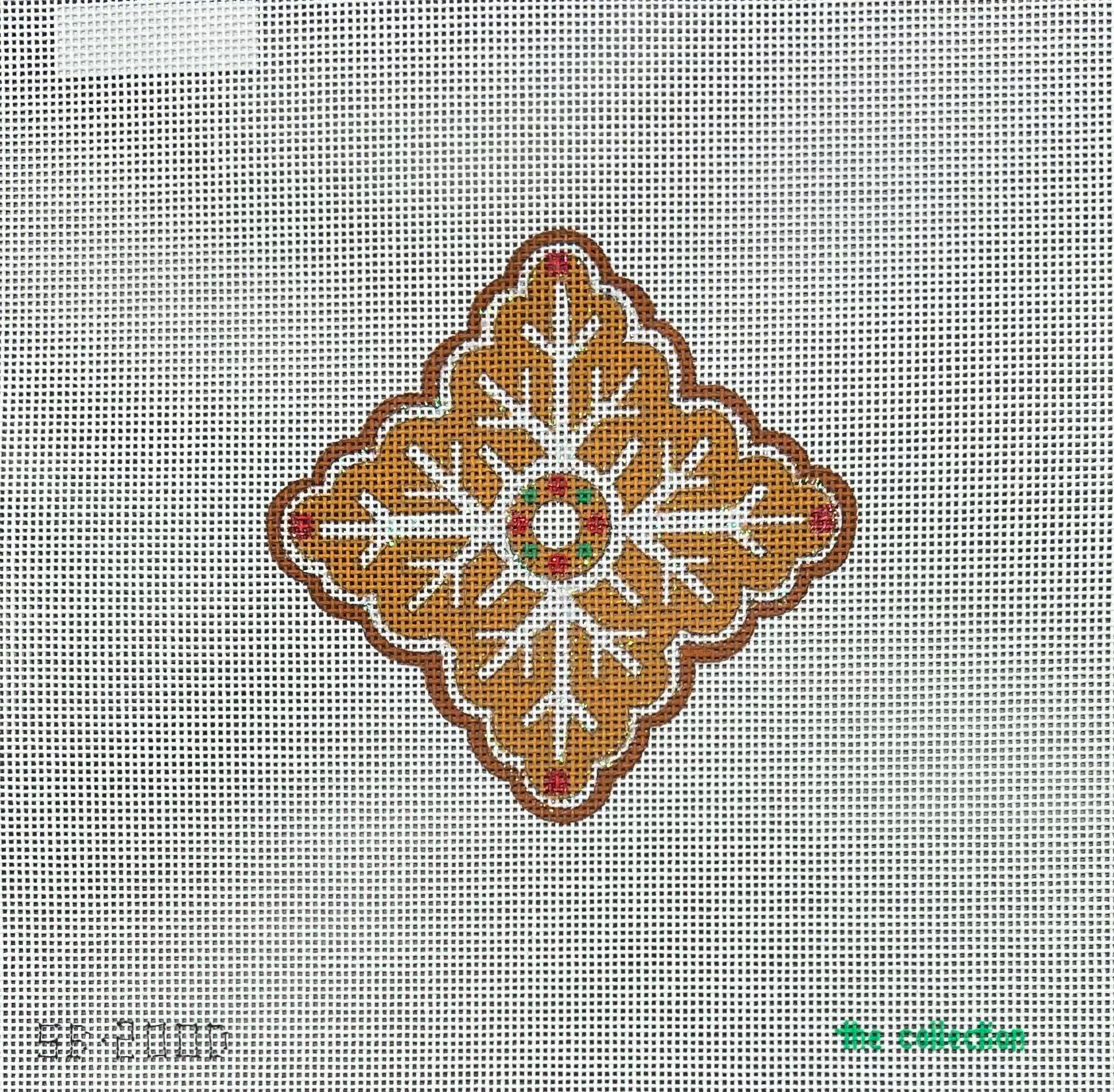 The Collection SB200D Gingerbread Snowflake