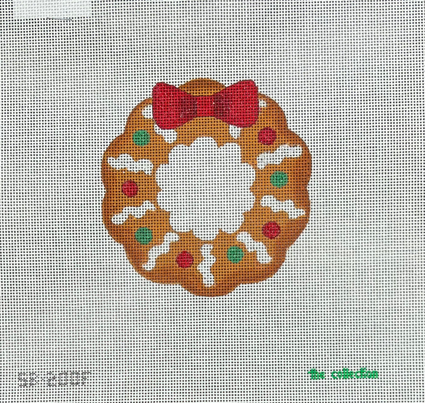 The Collection SB200F Gingerbread Wreath