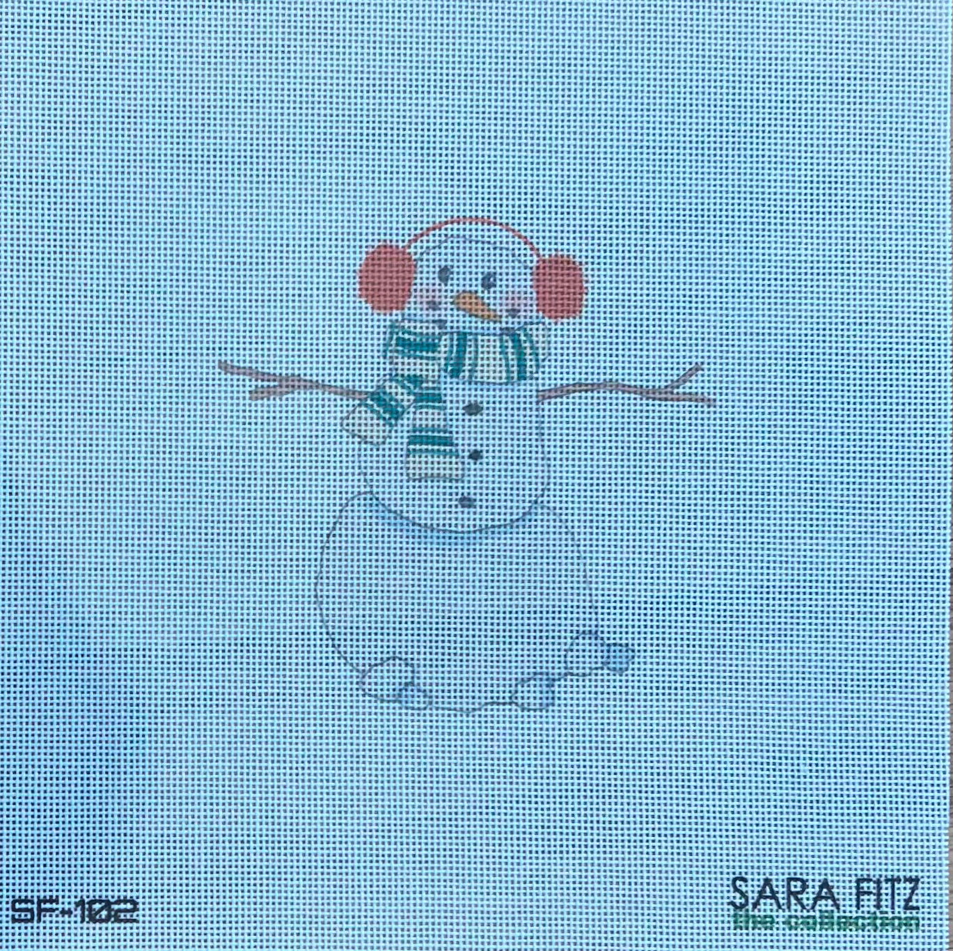 The Collection Sara Fitz SF102 Snowman