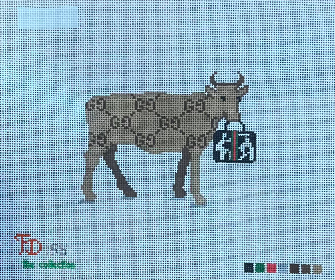 The Collection Froopy Designs FD156 Gucci Cow – Stitch by Stitch
