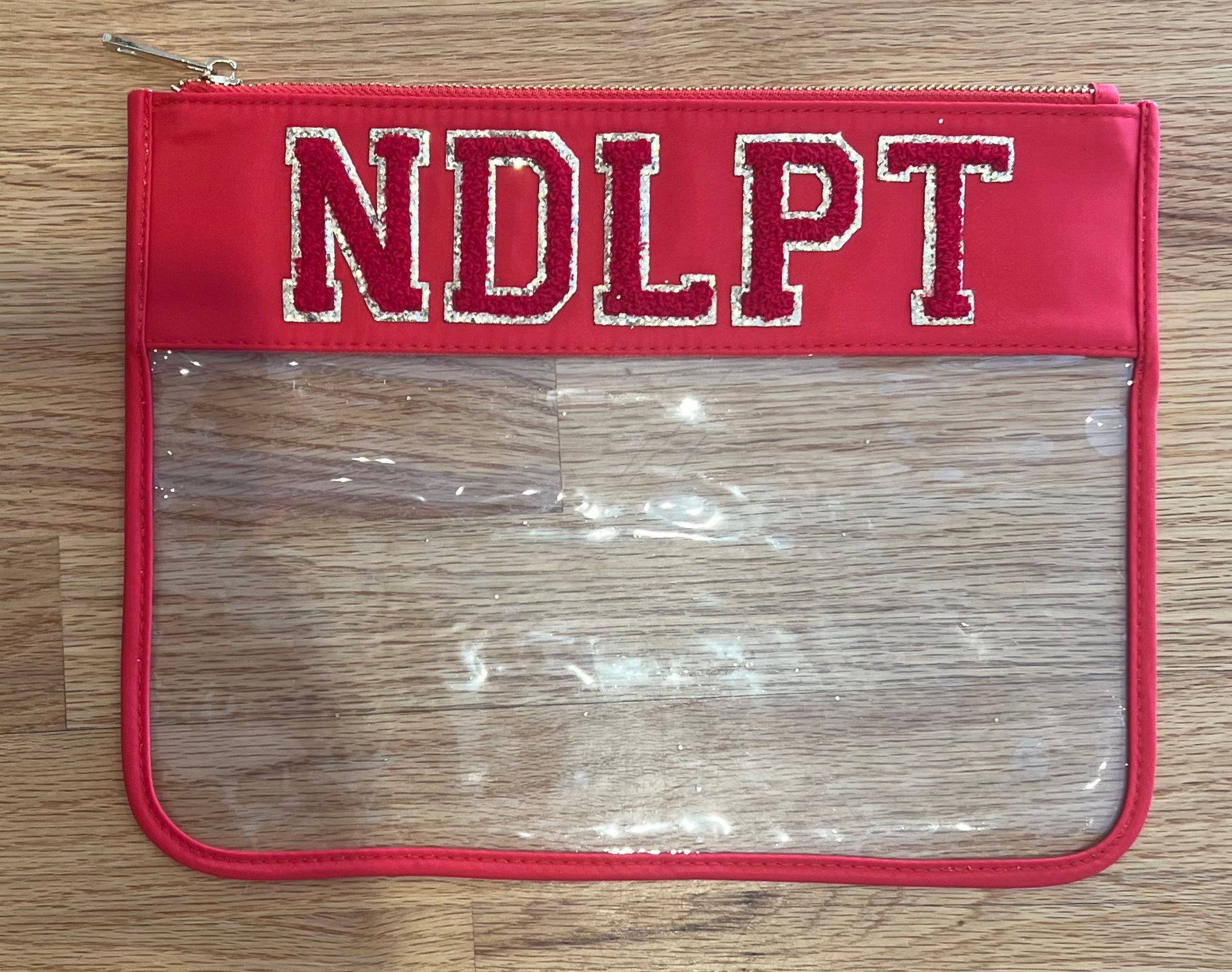 The Collection NDLPT Flat Pouch Red 9 x 12
