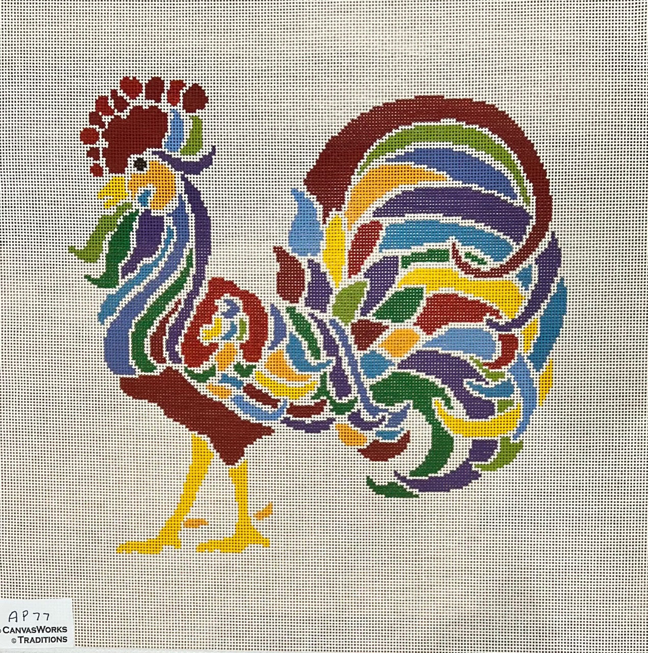 Canvas Works AP 77 Flamenco Rooster