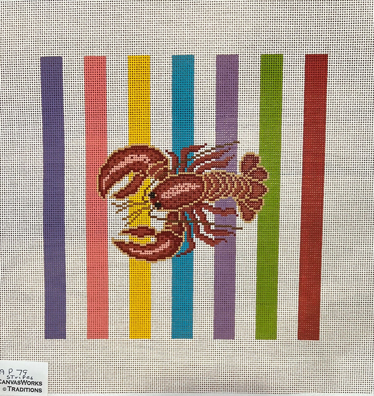 Canvas Works AP 79 Just Lobster with Stripes