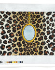 Jeni Sandberg JS-239A Leopard Pendant Clutch