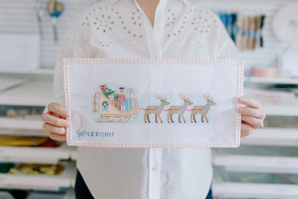 LePoint Studio Christmas Village Sleigh
