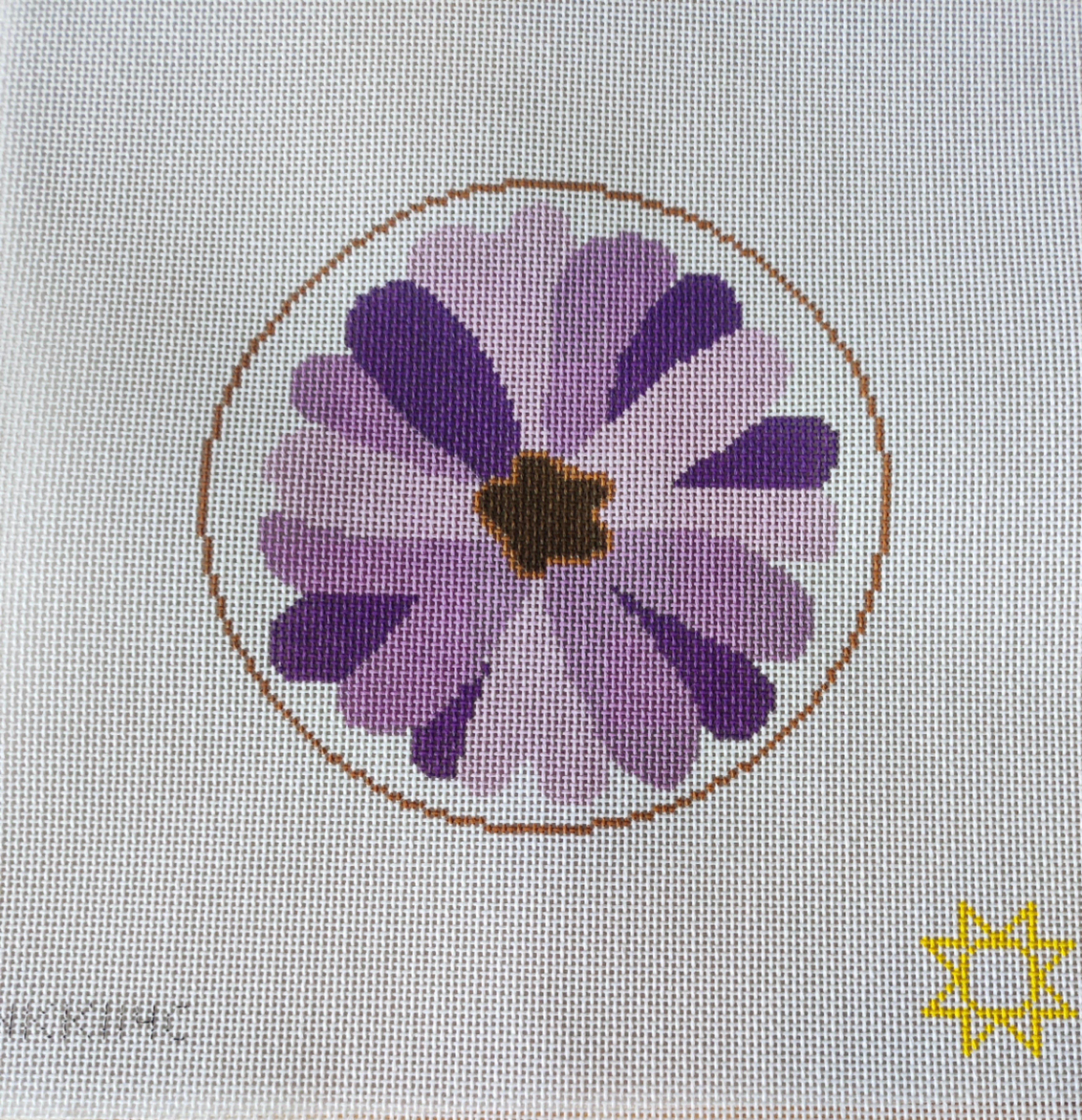 Nanci K Kreation NKK114C	Whimsical Flower Purple