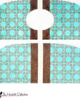 Meredith Collection PB-480 Moroccan Tile Teal Adelaide Bag