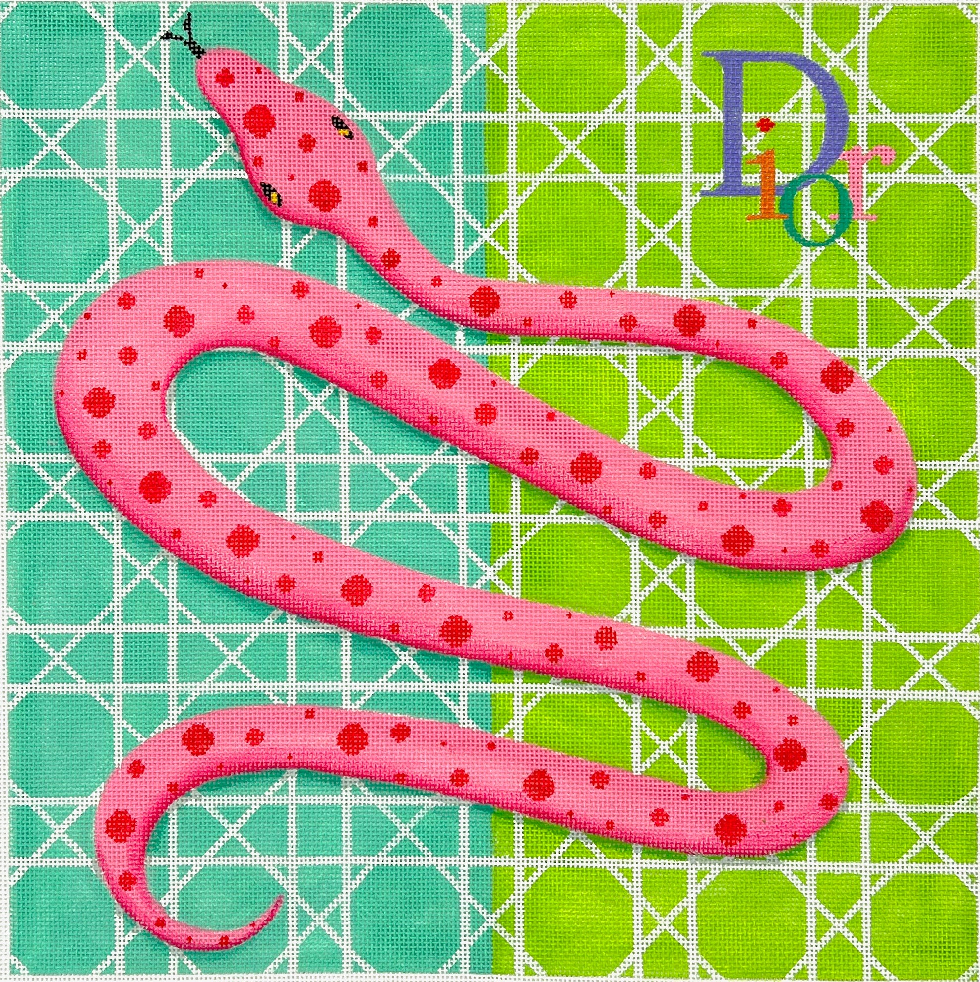 Kate Dickerson PL-569 Fantasy Designer Scarf Dior Snake – Stitch