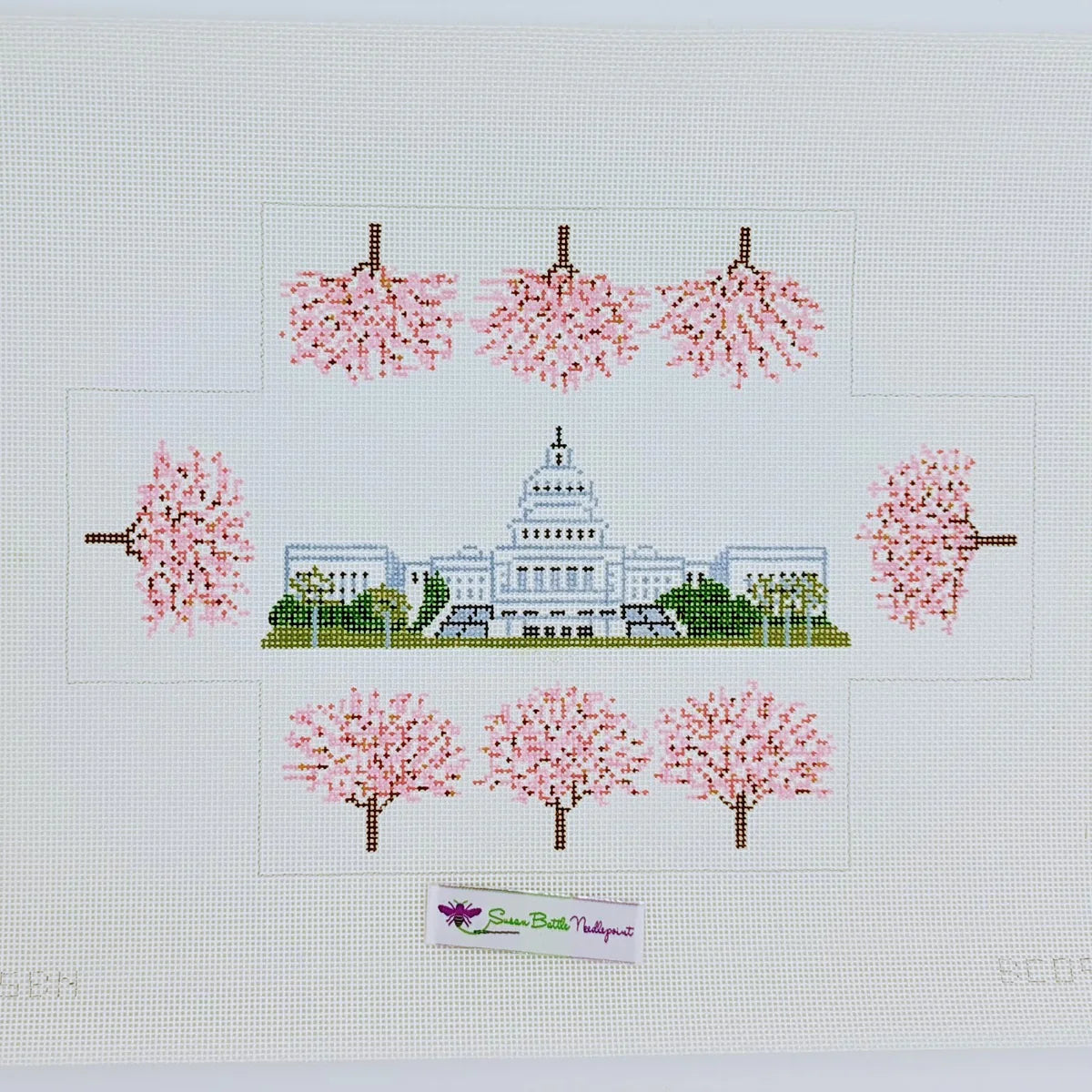 Susan Battle BC09 US Capitol Cherry Blossoms Brick