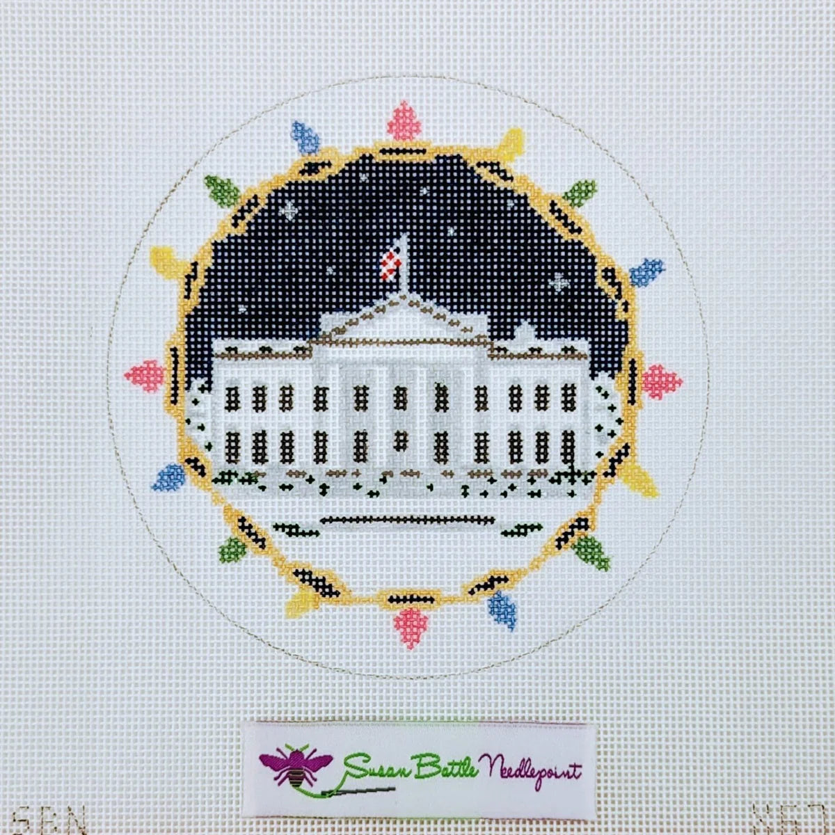 Susan Battle X67 White House with Night Sky