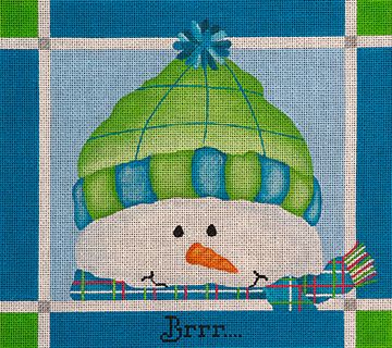 Pepperberry SN03 Patches Snowman