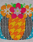 Eye Candy HW147B Pumpkin Patch - Houndstooth