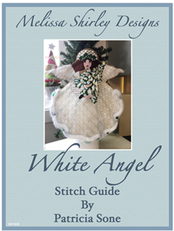 Melissa Shirley 1828 WINTER WHITE ANGEL (S/G Available for additional $)