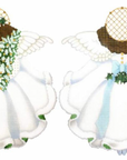 Melissa Shirley 1828 WINTER WHITE ANGEL (S/G Available for additional $)