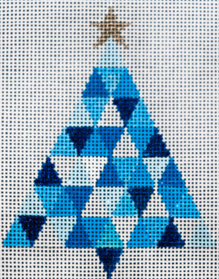 JP Designs X314 Hanukkah Triangle Tree