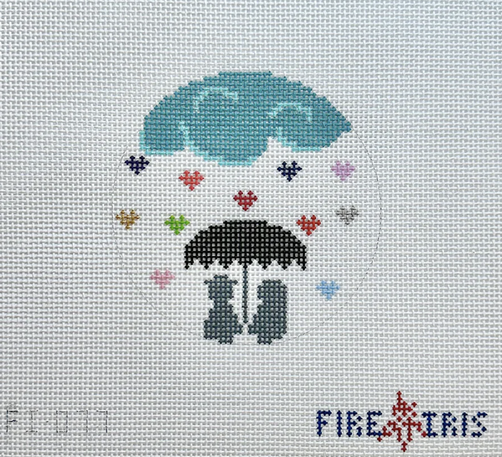 Fire and Iris FI-077-1 Raining Love Man + Woman