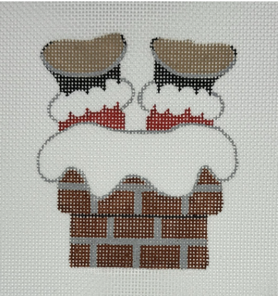 Patricia Sone 108-H Chimney Santa - includes Stitch Guide – Stitch
