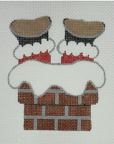 Patricia Sone 108-H Chimney Santa - includes Stitch Guide