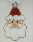 Patricia Sone 108-I Peppermint Santa - includes Stitch Guide