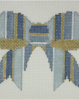 Patricia Sone 108-T blue polkadot bow - includes Stitch Guide