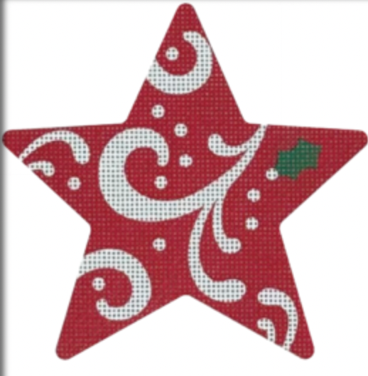 Pepperberry CHR20 Swirls Curls and Holly Star