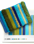 Jeni Sandberg JS-220A Tufted Stripe Clutch