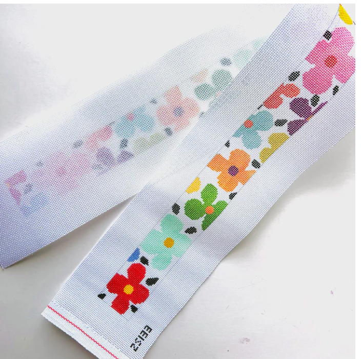 KCN Designers ZS133 Flower Power Rainbow Purse Strap/Belt – Stitch