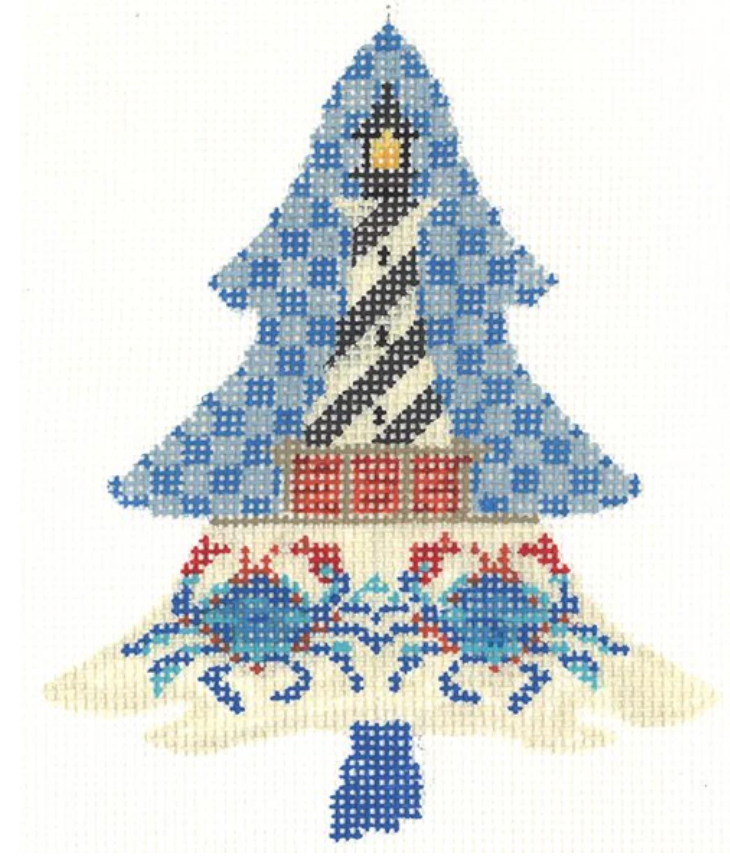 Kelly Clark KCNT40-18 Coastal Lighthouse Tree
