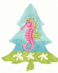 Kelly Clark KCNT46-18 Seahorse and Starfish Tree