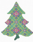 Kelly Clark KCNT005-18 Scandinavian Snowflake Tree
