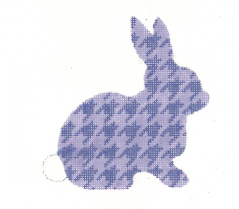 Kelly Clark KEA58-18 Lilac Houndstooth Bunny (Copy)
