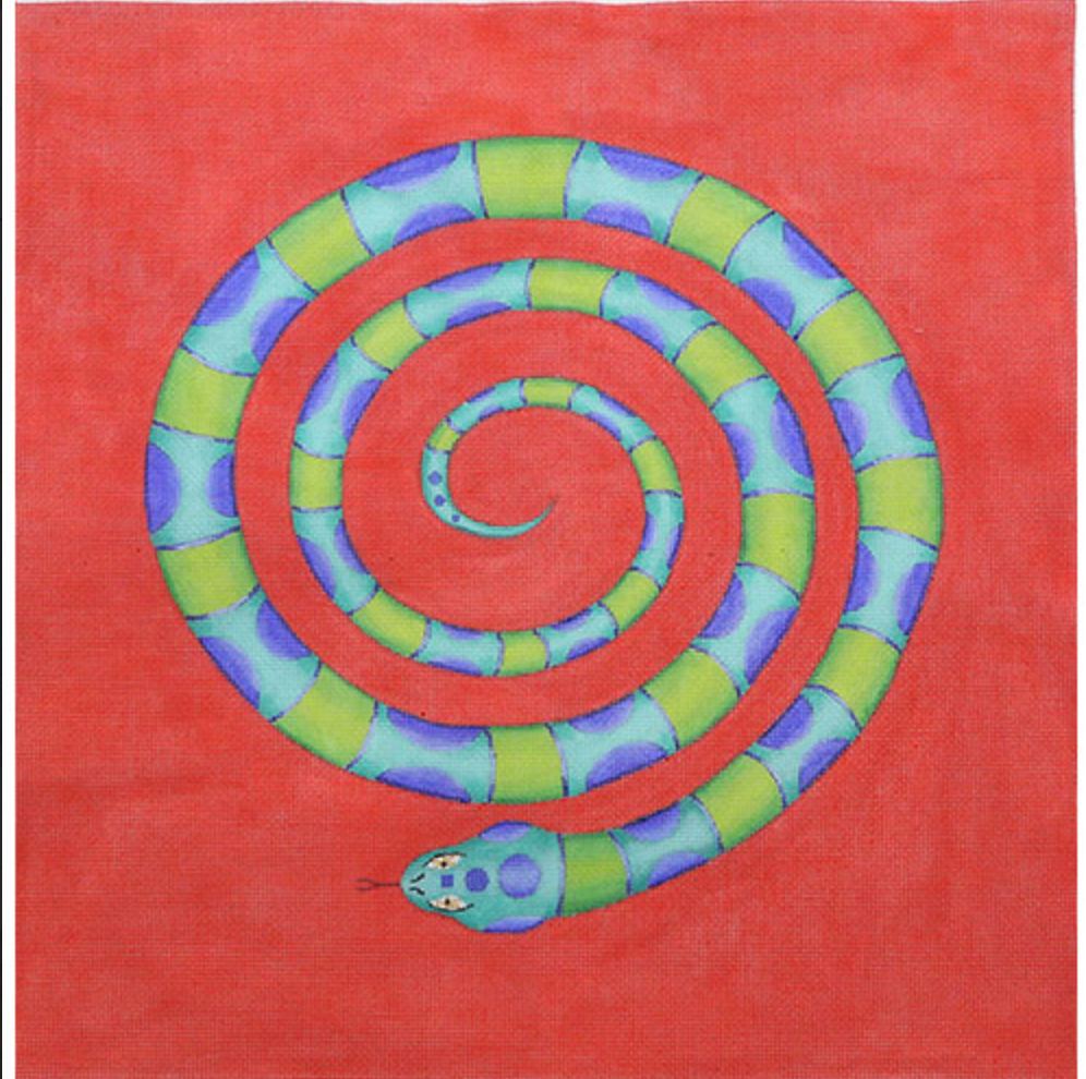 チカックスページ Zecca ZE940 Spiral Snake – Stitch by Stitch