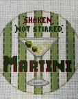 Gingham Stitchery Drink Coasters - Set of 4