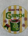 Gingham Stitchery Holiday Drink Coasters - Set of 4