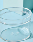 Atlantic Blue Acrylic Oval Box